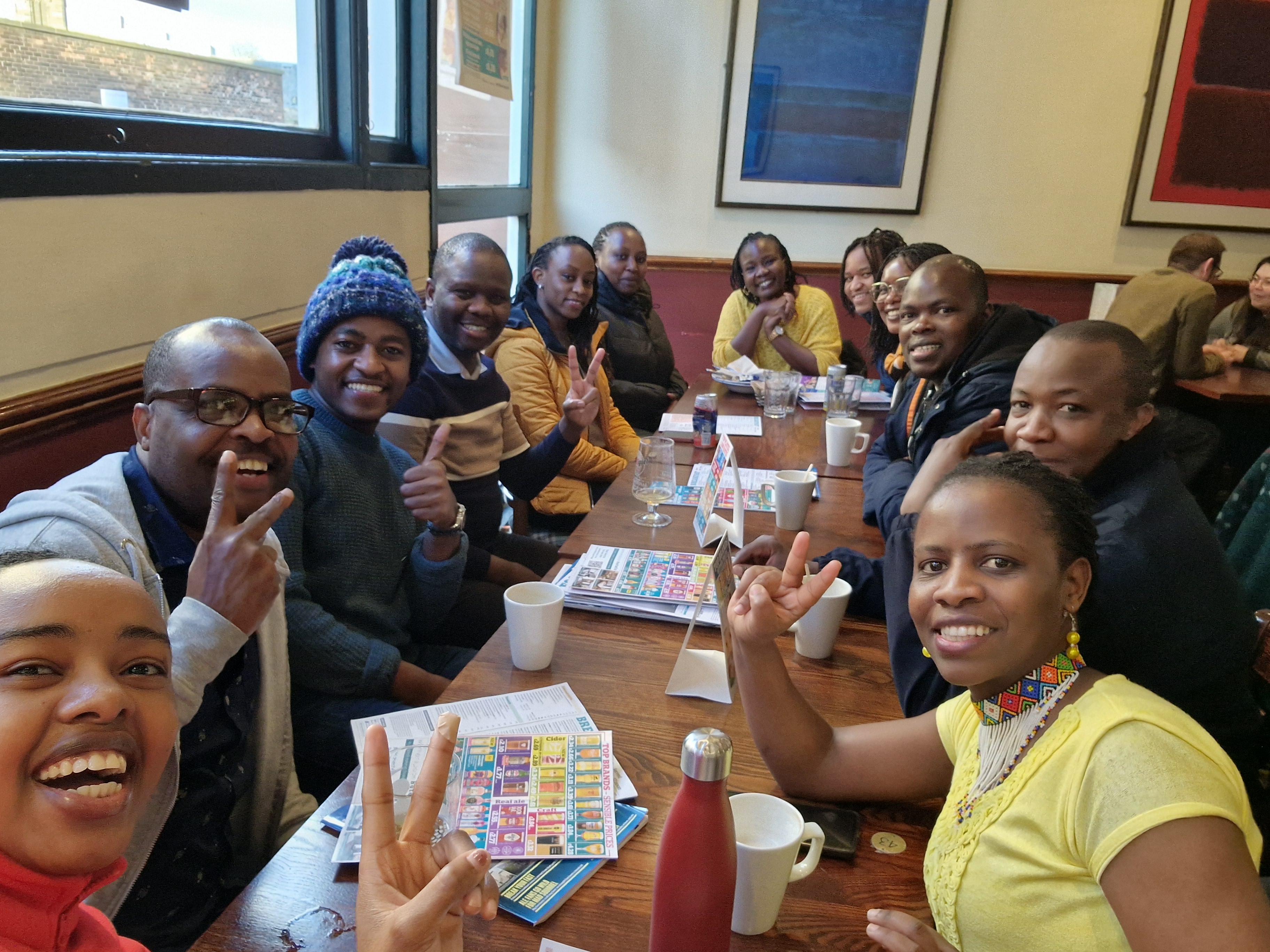 A picture of Kenyans at the Foot of The Walk - JD Wetherspoon in Edinburgh.