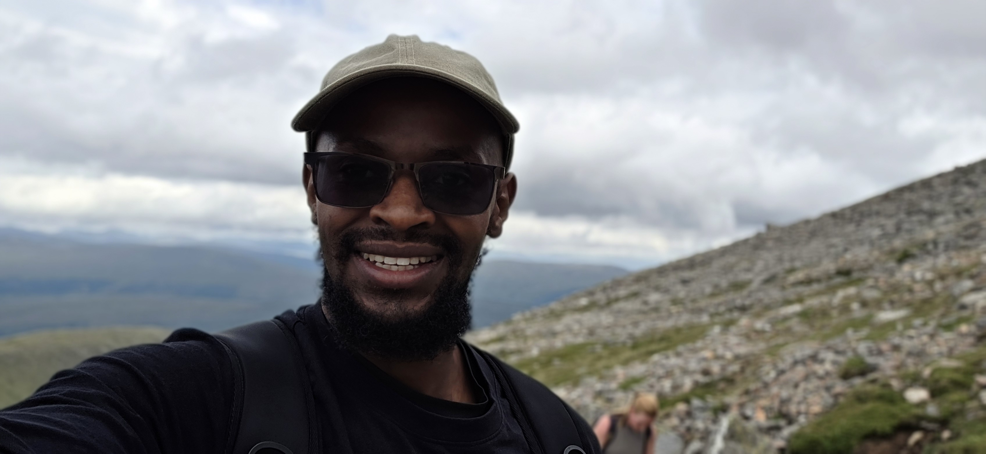 Simon Munga in Edinburgh