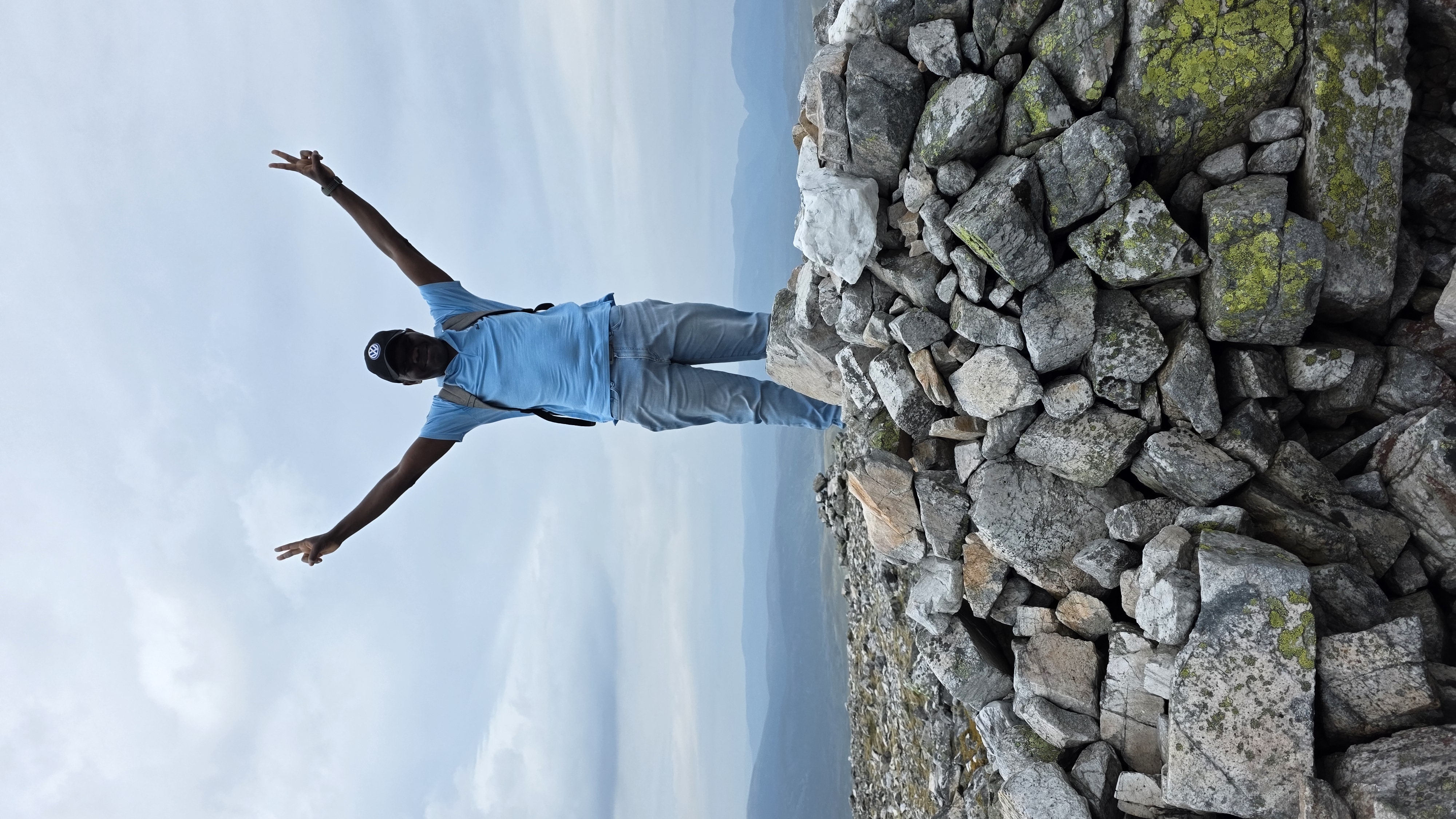 At the top of Càrn an Rìgh