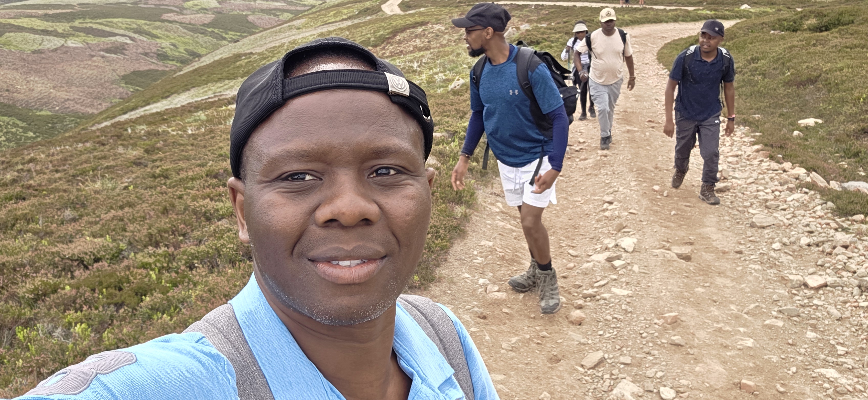 Final ascent to the summit