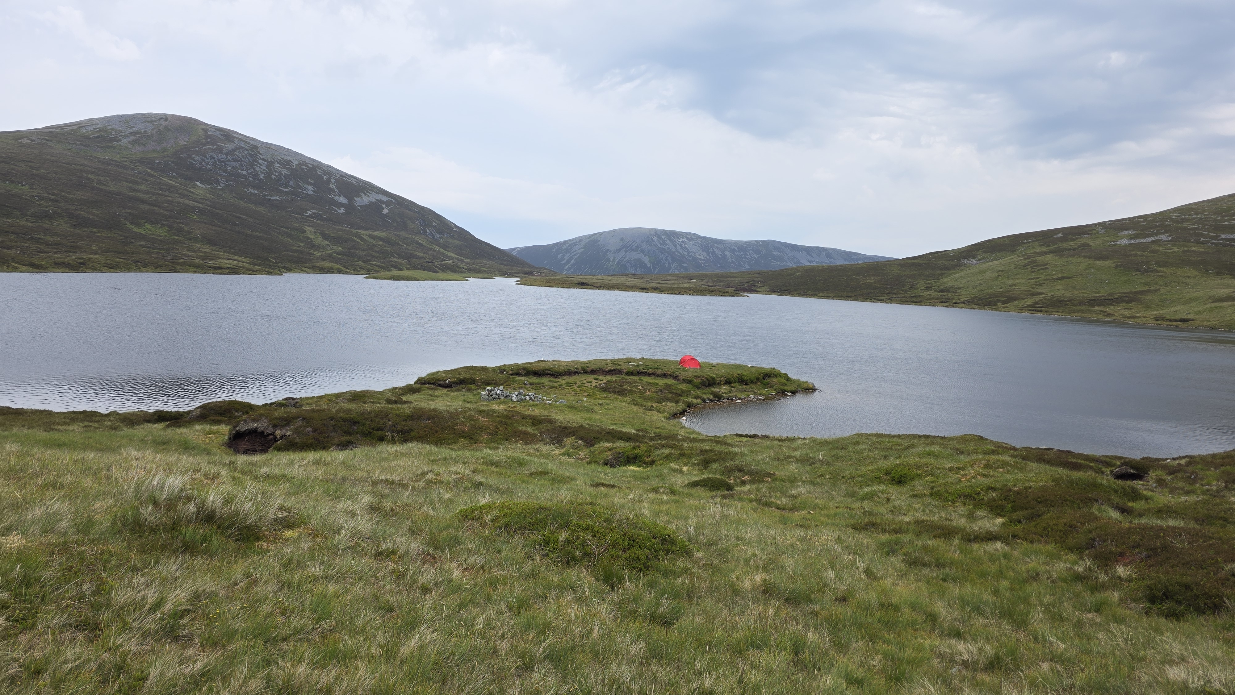 Passing by the serene Loch nan Eun